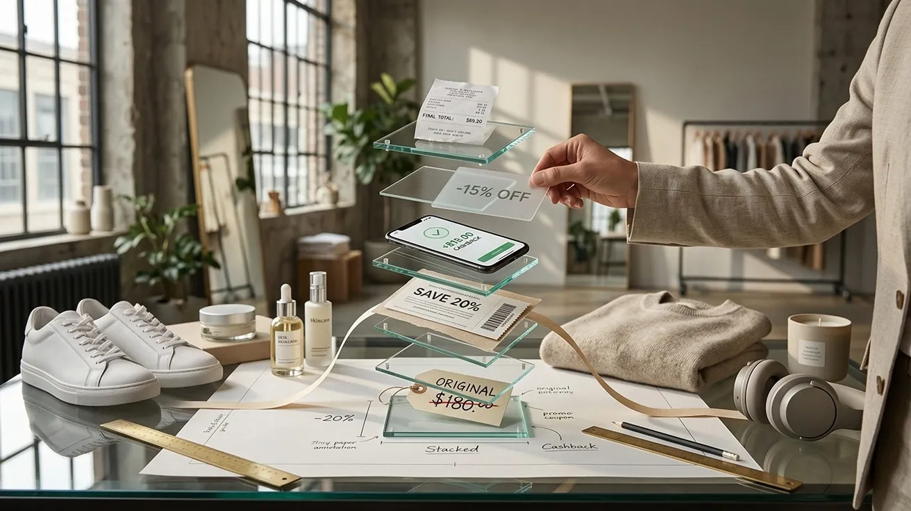 How to Combine Coupons, Store Discounts, and Cashback Without Missing Savings